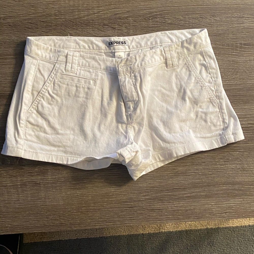 White shorts